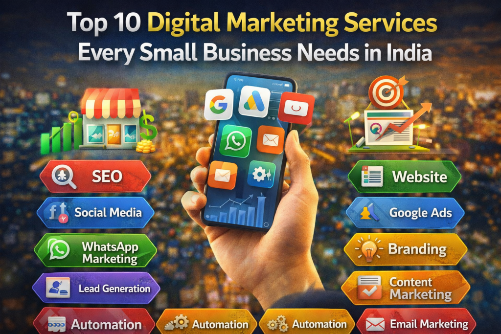 Top 10 Digital Marketing Services for Small Businesses